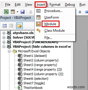 วิธีซ่อนคอลัมน์ด้วยปุ่มใน Excel (วิธีที่เหมาะสม 4 วิธี)