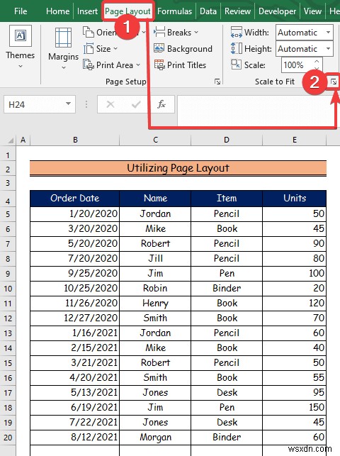 วิธีการปรับให้พอดีกับหน้าใน Excel (3 วิธีง่ายๆ)