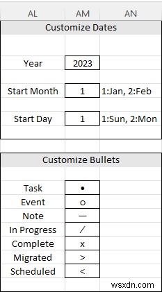 วิธีสร้าง Bullet Journal ใน Excel (พร้อมขั้นตอนโดยละเอียด)