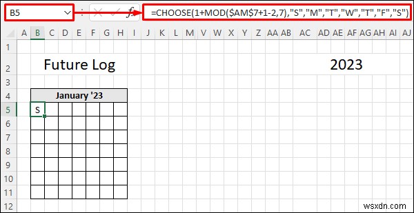 วิธีสร้าง Bullet Journal ใน Excel (พร้อมขั้นตอนโดยละเอียด)