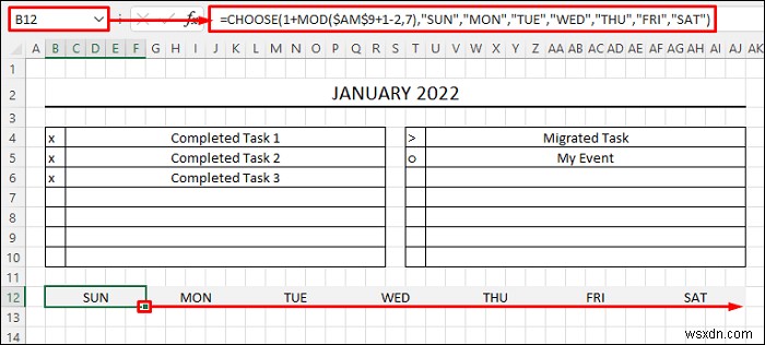 วิธีสร้าง Bullet Journal ใน Excel (พร้อมขั้นตอนโดยละเอียด)