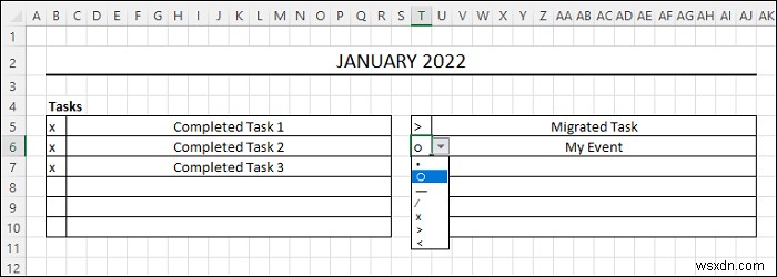 วิธีสร้าง Bullet Journal ใน Excel (พร้อมขั้นตอนโดยละเอียด)