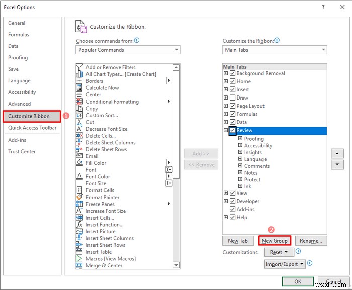 วิธีเปิดใช้งานการติดตามการเปลี่ยนแปลงใน Excel (พร้อมการปรับแต่ง)