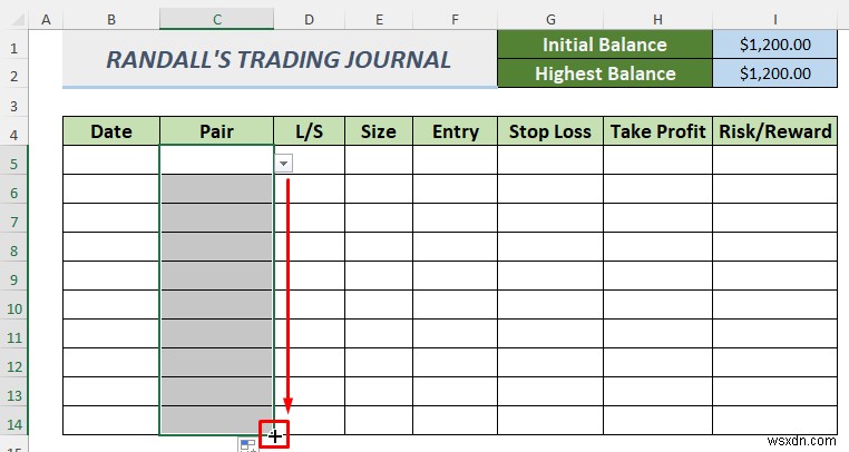 วิธีสร้างวารสารการซื้อขาย Forex ใน Excel (2 เทมเพลตฟรี)