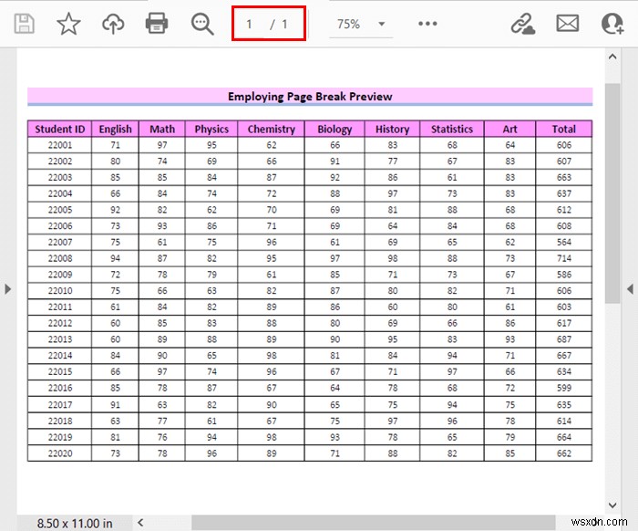 วิธีใส่แผ่นงาน Excel บน PDF หน้าเดียว (8 วิธีง่ายๆ)