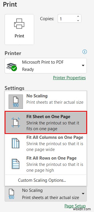 วิธีใส่แผ่นงาน Excel บน PDF หน้าเดียว (8 วิธีง่ายๆ)