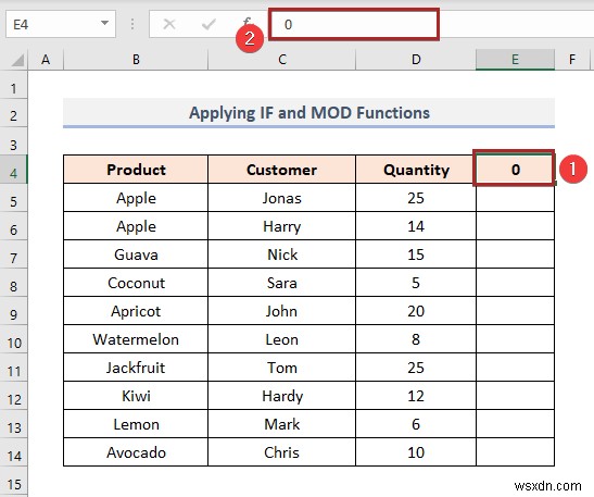 วิธีการเปลี่ยนสีแถวตามค่าของเซลล์ใน Excel