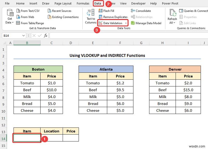 วิธีการแมปข้อมูลโดยใช้ VLOOKUP ใน Excel (4 วิธีด่วน)