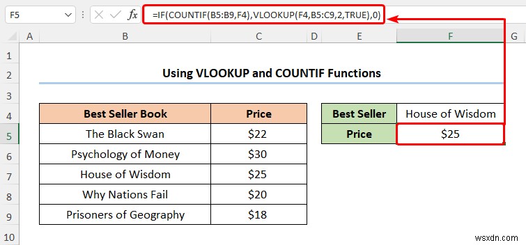 วิธีการแมปข้อมูลโดยใช้ VLOOKUP ใน Excel (4 วิธีด่วน)