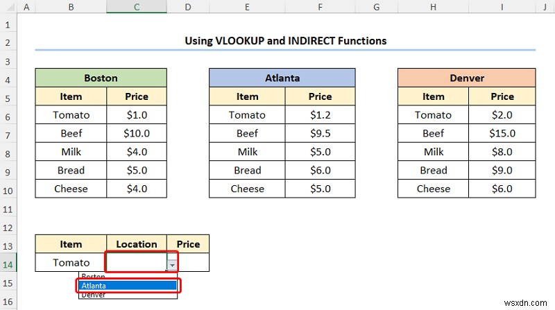 วิธีการแมปข้อมูลโดยใช้ VLOOKUP ใน Excel (4 วิธีด่วน)