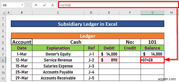 วิธีการสร้างบัญชีแยกประเภทย่อยใน Excel (ด้วยขั้นตอนง่ายๆ)