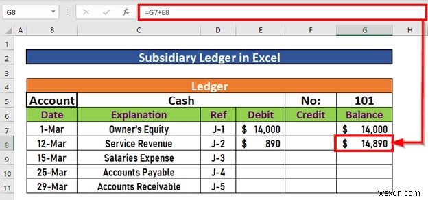 วิธีการสร้างบัญชีแยกประเภทย่อยใน Excel (ด้วยขั้นตอนง่ายๆ)