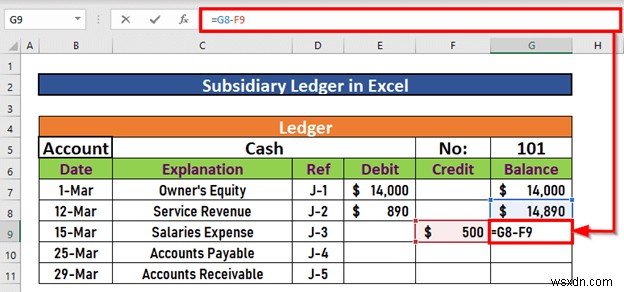 วิธีการสร้างบัญชีแยกประเภทย่อยใน Excel (ด้วยขั้นตอนง่ายๆ)