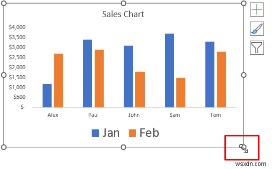 วิธีทำให้ Legend Markers ใหญ่ขึ้นใน Excel (3 วิธีง่ายๆ)