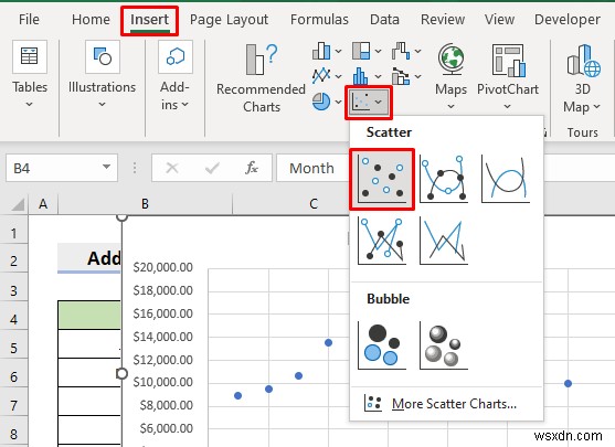 วิธีการเพิ่มเครื่องหมายสำหรับแต่ละเดือนใน Excel (ด้วยขั้นตอนง่ายๆ)