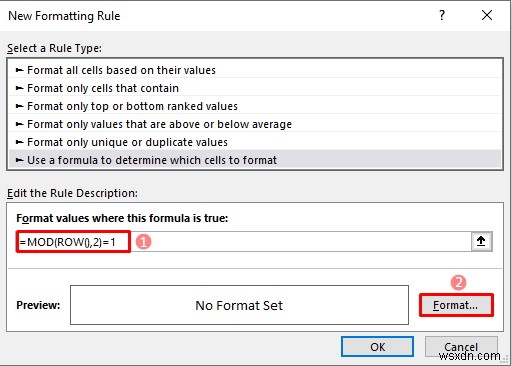 วิธีการแรเงาทุกแถวใน Excel (3 วิธี)