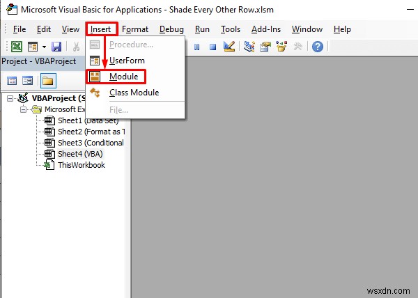 วิธีการแรเงาทุกแถวใน Excel (3 วิธี)