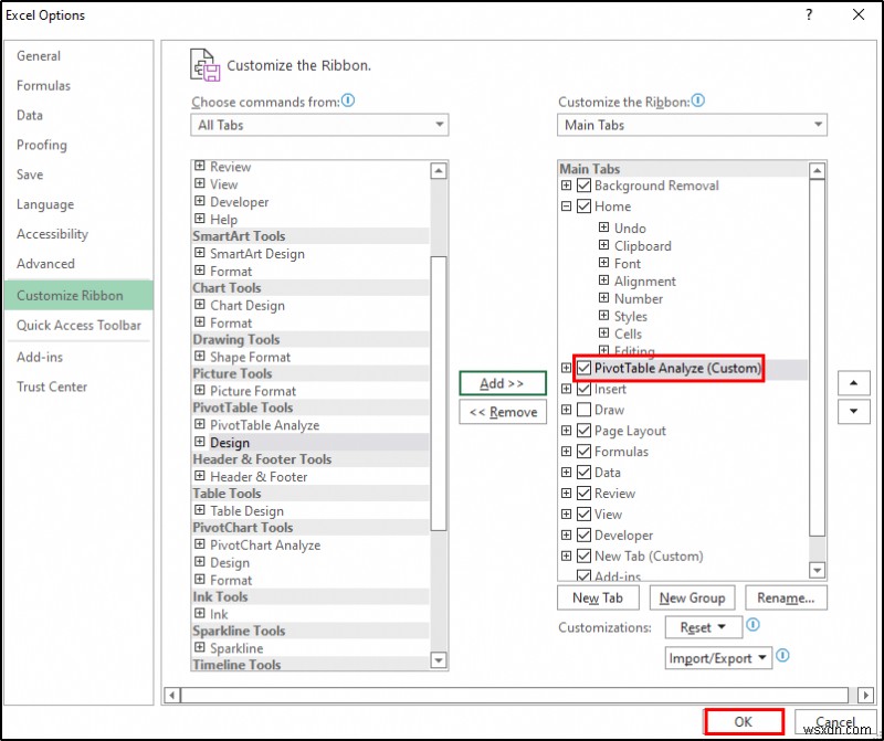 สร้างบัญชีแยกประเภททั่วไปใน Excel จากข้อมูลสมุดรายวันทั่วไป