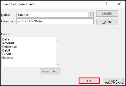 สร้างบัญชีแยกประเภททั่วไปใน Excel จากข้อมูลสมุดรายวันทั่วไป