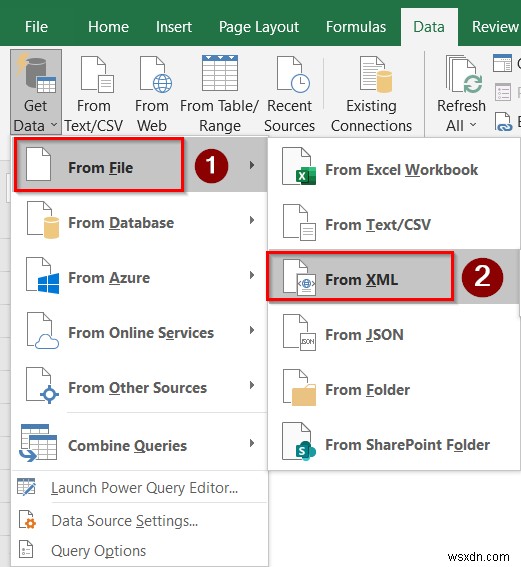 วิธีการแปลง XML เป็น XLSX โดยไม่ต้องเปิดไฟล์