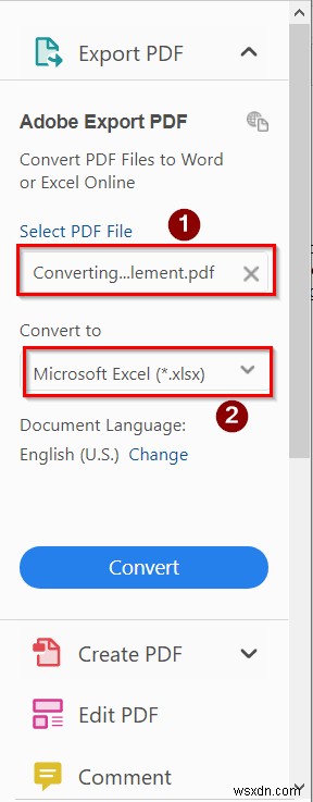 วิธีการแปลง XML เป็น XLSX โดยไม่ต้องเปิดไฟล์