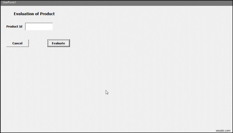 Excel VBA:แสดง Userform แบบเต็มหน้าจอ (4 วิธีง่ายๆ)