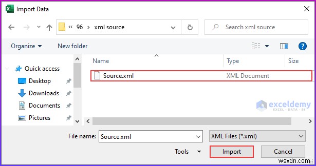 วิธีการเปิดไฟล์ XML ใน Excel สำหรับภาษีเงินได้ (2 วิธีง่ายๆ)