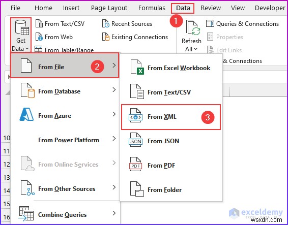 วิธีการเปิดไฟล์ XML ใน Excel สำหรับภาษีเงินได้ (2 วิธีง่ายๆ)