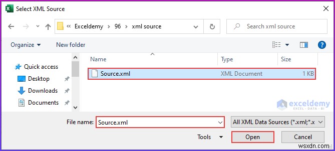 วิธีการเปิดไฟล์ XML ใน Excel สำหรับภาษีเงินได้ (2 วิธีง่ายๆ)