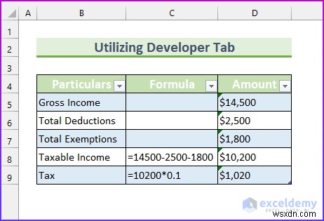 วิธีการเปิดไฟล์ XML ใน Excel สำหรับภาษีเงินได้ (2 วิธีง่ายๆ)