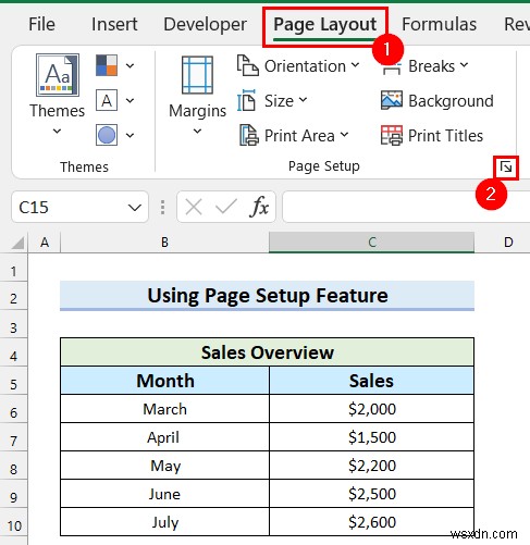 วิธีการเพิ่มขนาดกระดาษใน Excel (4 วิธีง่ายๆ)