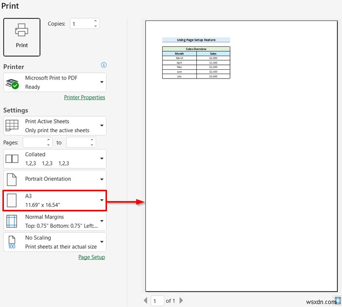 วิธีการเพิ่มขนาดกระดาษใน Excel (4 วิธีง่ายๆ)