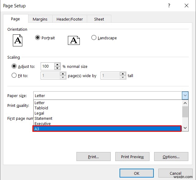 วิธีการเพิ่มขนาดกระดาษใน Excel (4 วิธีง่ายๆ)