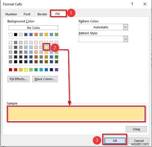 วิธีการเปลี่ยนสีแถวใน Excel โดยไม่ต้องใช้ตาราง (5 วิธี)