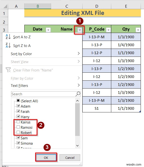 วิธีการแก้ไขไฟล์ XML ใน Excel (ด้วยขั้นตอนง่ายๆ)