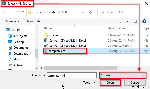 วิธีการแปลง CSV เป็น XML ใน Excel (ด้วยขั้นตอนง่ายๆ)