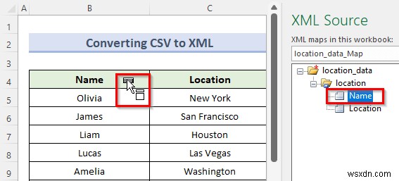 วิธีการแปลง CSV เป็น XML ใน Excel (ด้วยขั้นตอนง่ายๆ)