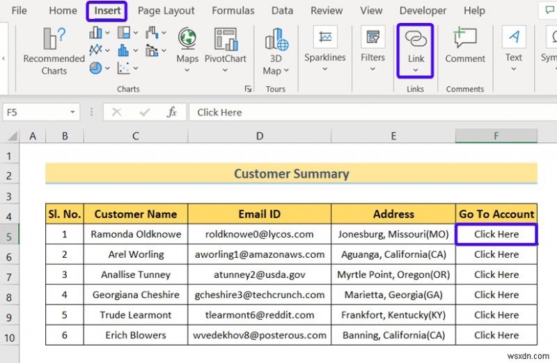 วิธีสร้างรูปแบบการกระทบยอดบัญชีแยกประเภทใน Excel