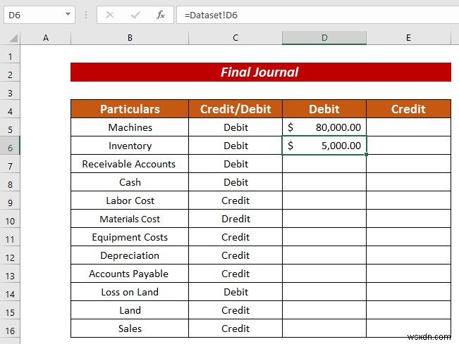 วิธีการสร้างรายการบันทึกใน Excel (ด้วยขั้นตอนง่ายๆ)