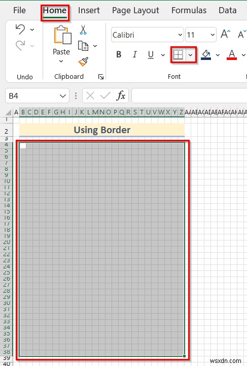 วิธีการวาดเพื่อปรับขนาดใน Excel (2 วิธีง่ายๆ)