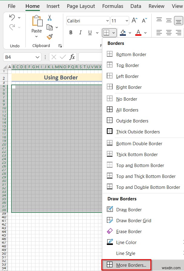 วิธีการวาดเพื่อปรับขนาดใน Excel (2 วิธีง่ายๆ)