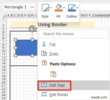 วิธีการวาดเพื่อปรับขนาดใน Excel (2 วิธีง่ายๆ)