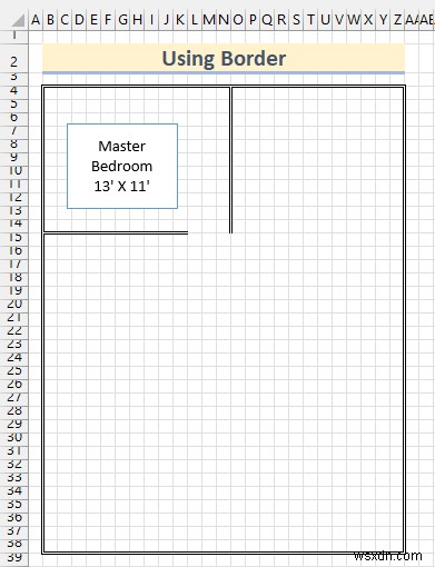 วิธีการวาดเพื่อปรับขนาดใน Excel (2 วิธีง่ายๆ)