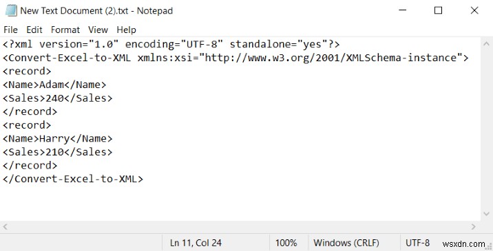 วิธีการแปลงไฟล์ Excel เป็น XML (ด้วยขั้นตอนง่ายๆ)