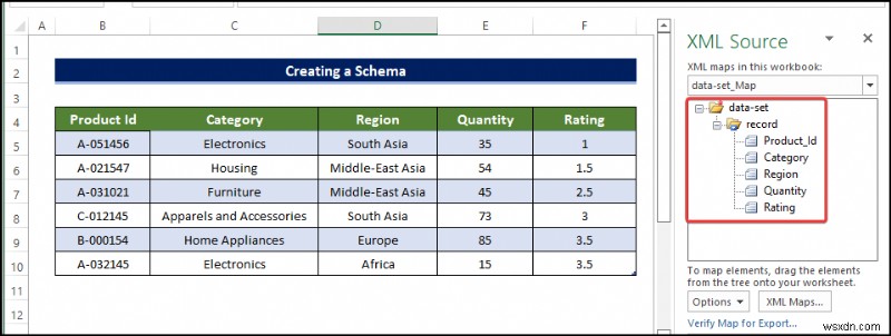 วิธีสร้างสคีมาใน Excel (พร้อมขั้นตอนโดยละเอียด)