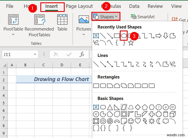 วิธีการวาดแบบวิศวกรรมใน Excel (2 ตัวอย่างที่เหมาะสม)