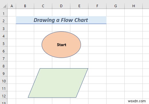 วิธีการวาดแบบวิศวกรรมใน Excel (2 ตัวอย่างที่เหมาะสม)