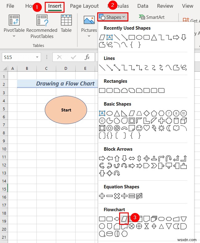 วิธีการวาดแบบวิศวกรรมใน Excel (2 ตัวอย่างที่เหมาะสม)