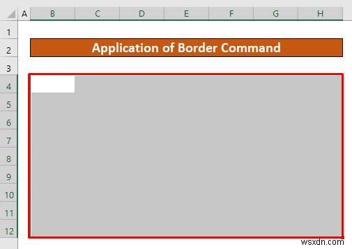 วิธีการวาดแผนผังชั้นใน Excel (2 วิธีง่ายๆ)