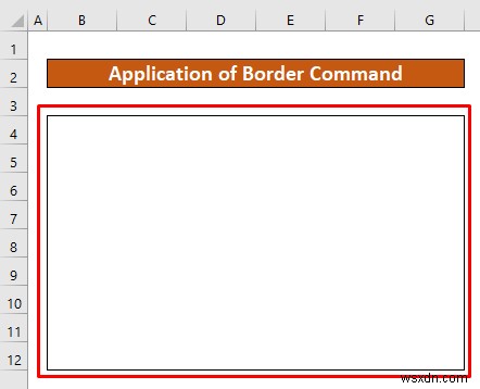 วิธีการวาดแผนผังชั้นใน Excel (2 วิธีง่ายๆ)